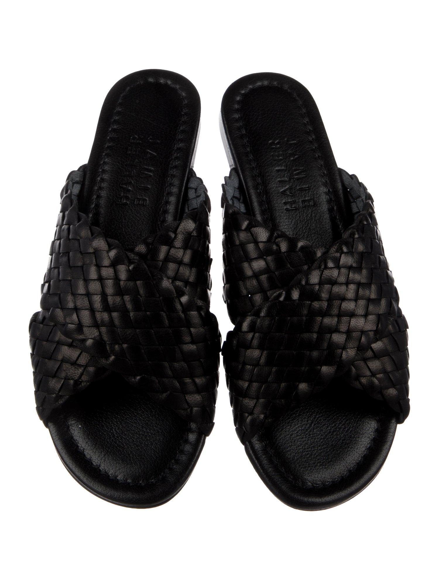 Jamie Haller Leather Slides